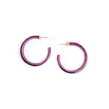 Load image into Gallery viewer, "Mardi Gras Dangles" Tagua Necklace Set