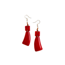 Load image into Gallery viewer, "Cuadrados Multicolores" Taqua Necklace Set