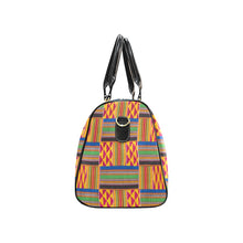 Load image into Gallery viewer, Kente Cloth Inspired Print - Travel Bag