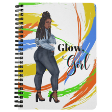Load image into Gallery viewer, Glow Girl - 1 Notebook