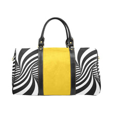 Load image into Gallery viewer, Abstract Black & White Travel Bag