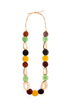 Load image into Gallery viewer, "Autumn Vibes" Tagua Necklace