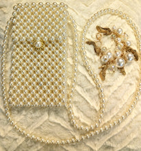 Load image into Gallery viewer, Classy Pearl Beaded Crossbody Bag (Mini)