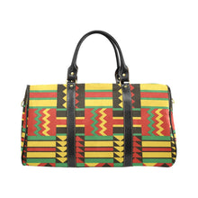 Load image into Gallery viewer, Kente Cloth Inspired Print - 2 Travel Bag