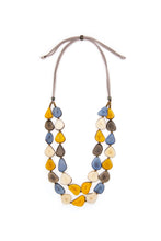 Load image into Gallery viewer, "Muted Chips" Tagua Necklace