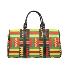 Load image into Gallery viewer, Kente Cloth Inspired Print - 2 Travel Bag