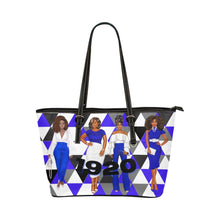 Load image into Gallery viewer, Royal Blue and White Shoulder Bag