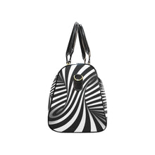 Load image into Gallery viewer, Abstract Black & White Travel Bag