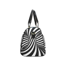 Load image into Gallery viewer, Abstract Black & White Travel Bag