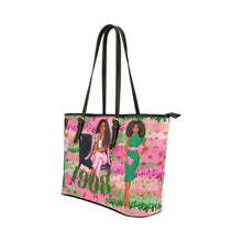 Load image into Gallery viewer, Pink and Green Shoulder Bag