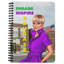 Load image into Gallery viewer, Engage Inspire Educate - 2 Notebook
