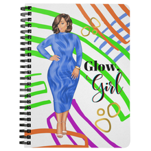 Load image into Gallery viewer, Glow Girl - 2 Notebook