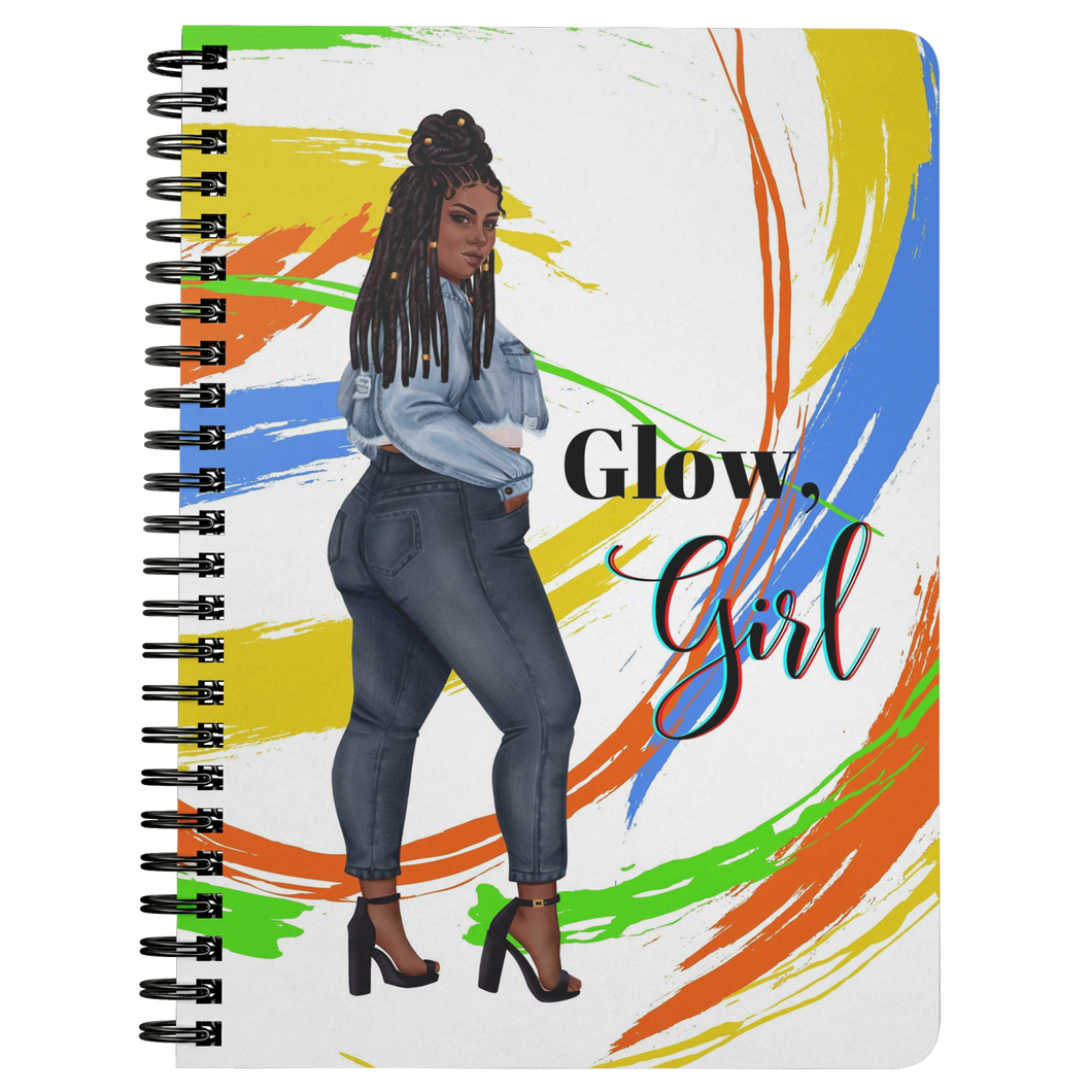 Glow Girl - 1 Notebook