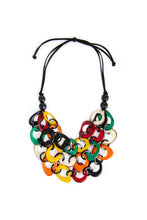 Load image into Gallery viewer, &quot;Vivacious Loops&quot; Tagua Necklace
