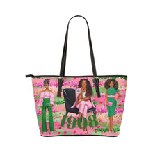 Load image into Gallery viewer, Pink and Green Shoulder Bag
