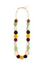 Load image into Gallery viewer, &quot;Autumn Vibes&quot; Tagua Necklace
