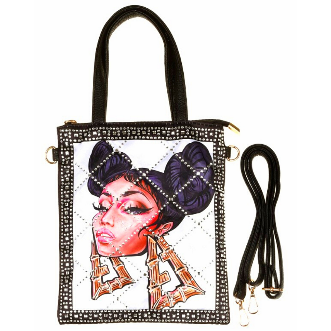 Bling Crossbody Bag (Afrocentric Urban Girl)