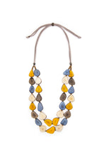 Load image into Gallery viewer, &quot;Muted Chips&quot; Tagua Necklace
