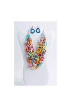 Load image into Gallery viewer, &quot;Bufanda&quot; Triple Tiered Tagua Necklace Set
