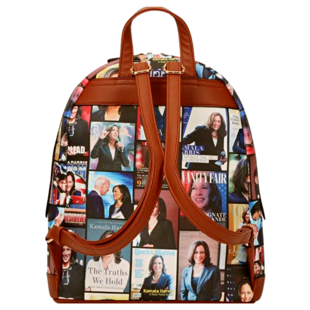 Kamala Harris Two-Piece Backpack and Wallet Set – Distinct  display picture 1