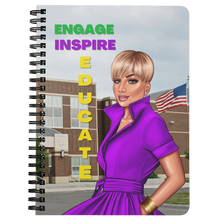 Load image into Gallery viewer, Engage Inspire Educate - 2 Notebook
