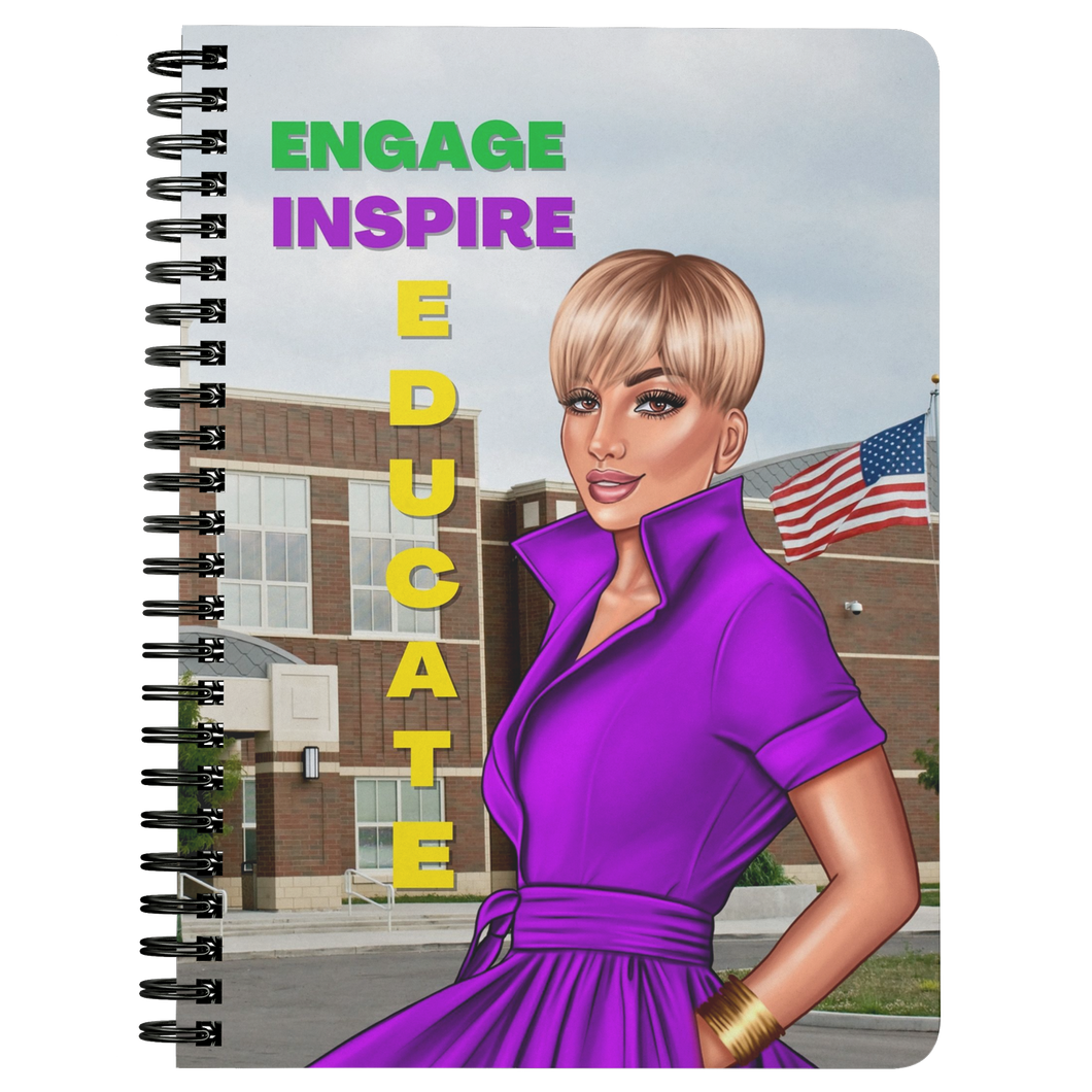 Engage Inspire Educate - 2 Notebook