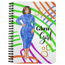 Load image into Gallery viewer, Glow Girl - 2 Notebook
